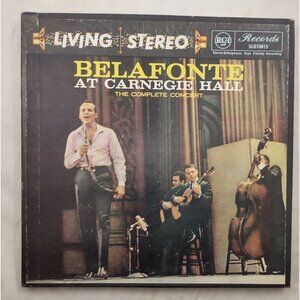 Harry Belafonte – Belafonte at Carnegie Hall LP RCA Living Stereo Canada